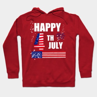 4th of July independent day USA United States of America Hoodie